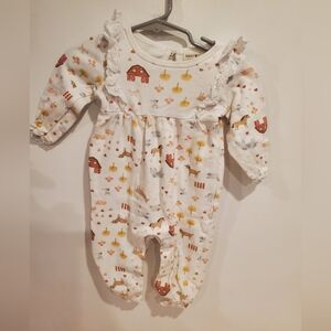 Rabbit + Bear 6-9 Month Romper